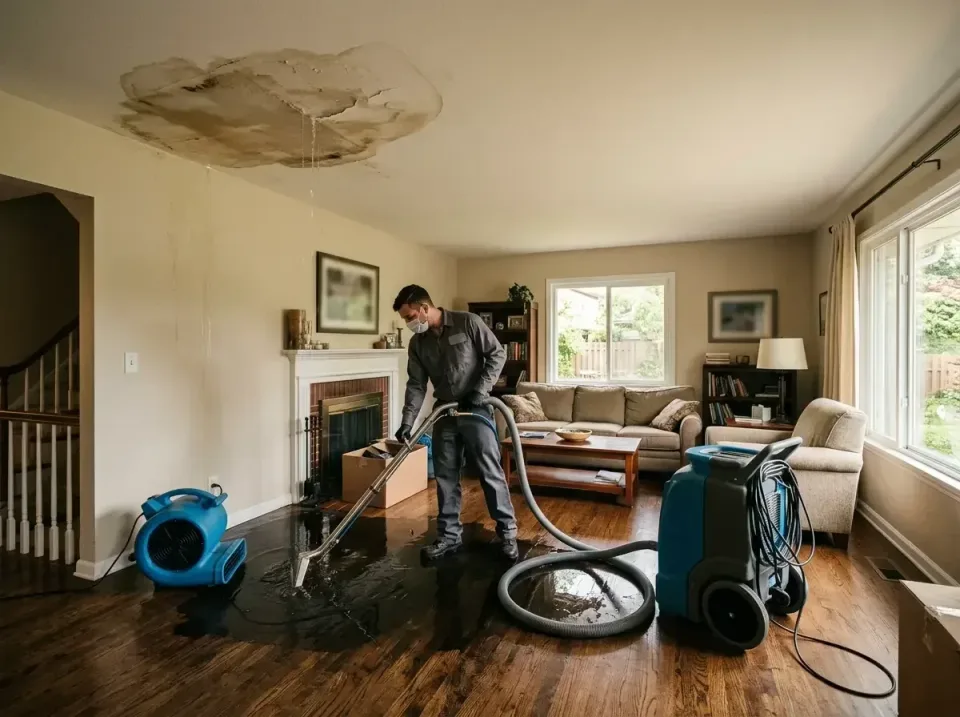 attic-pipe-burst-ceiling-drip-008 — frequently asked questions, Water Damage Restoration & Carpet Care in Goshen, AR